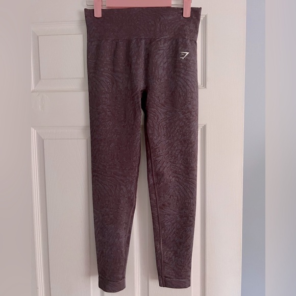 Gymshark Adapt Animal Seamless Leggings - Wild | Musk Lilac size L - Picture 2 of 7